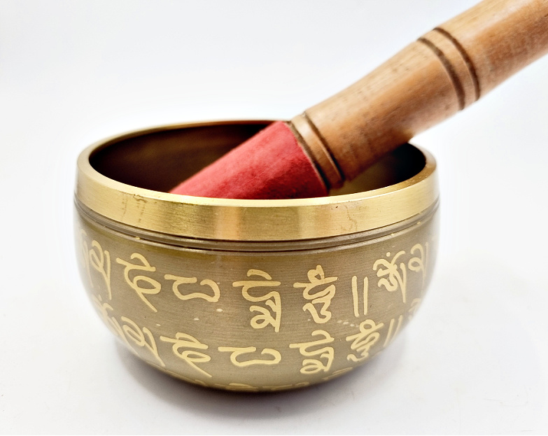 Brass Tibetan Singing Bowl Buddha (Small) Brass Tibetan Singing Bowl Buddha (Small)