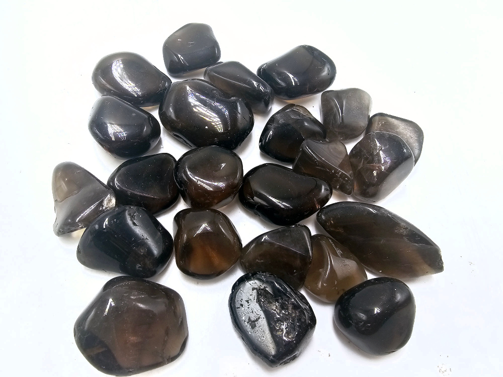 Smoky Quartz Tumble Stones Smoky Quartz Tumble Stones