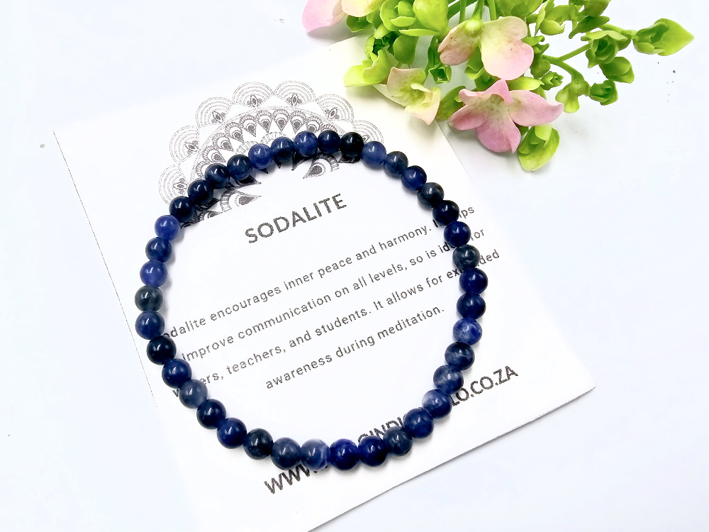 Sodalite Bangle (4mm) Sodalite Bangle (4mm)