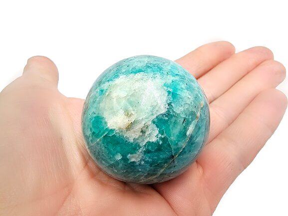 Amazonite Sphere A (160g) Amazonite Sphere