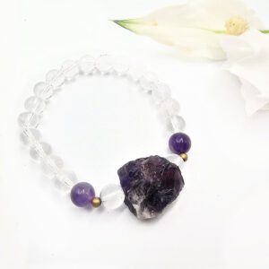 Amethyst Amplified Bangle
