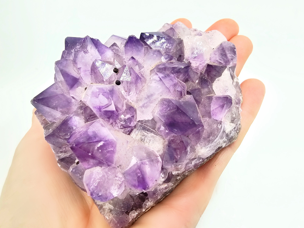 Amethyst Cluster F (488g) Standing Amethyst Cluster F (488g) Standing - Image 2