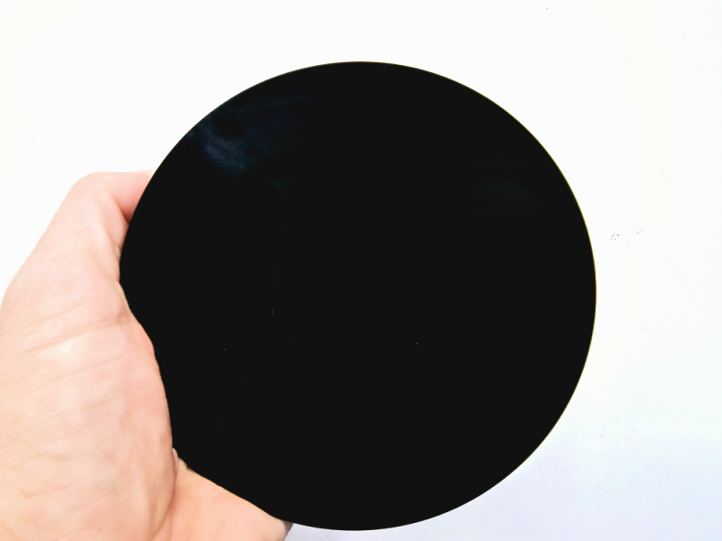 Black Obsidian Scrying Mirror (12cm) Black Obsidian Scrying Mirror (12cm)