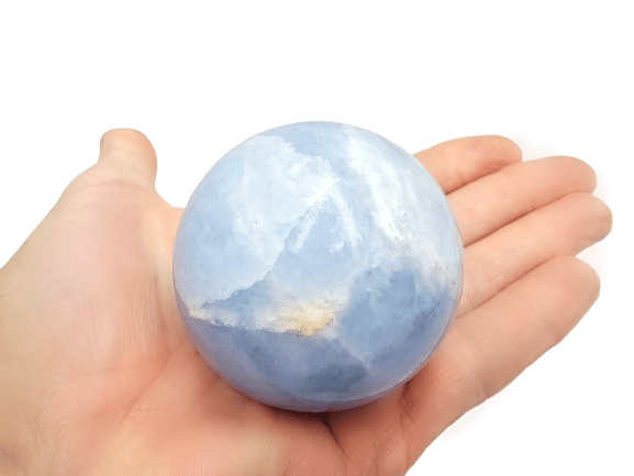 Blue Calcite Sphere A (270g) Blue Calcite Sphere A (270g)