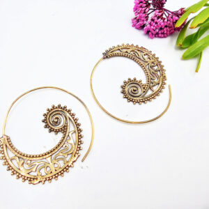 Bohemian Spiral Earrings