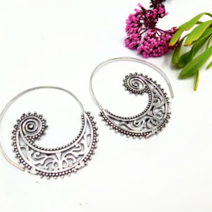 Bohemian Spiral Earrings