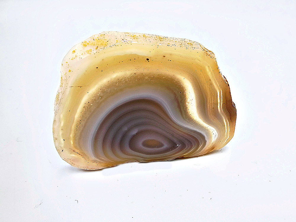 Botswana Agate Polished Slice A (28g) Botswana Agate Polished Slice