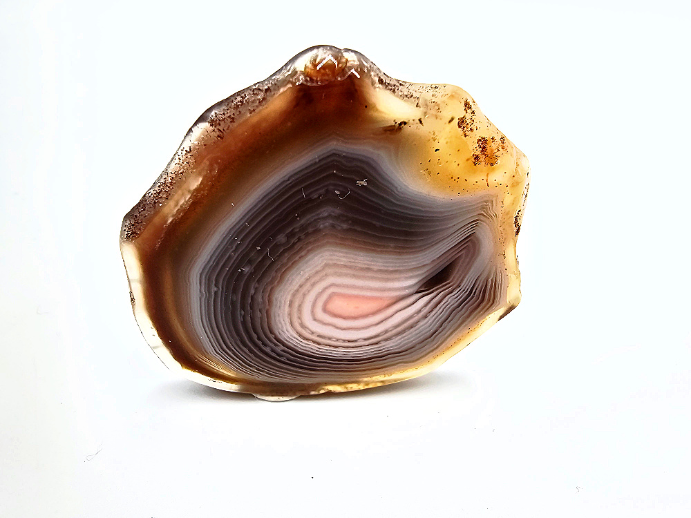 Botswana Agate Polished Slice B (22g) Botswana Agate Polished Slice