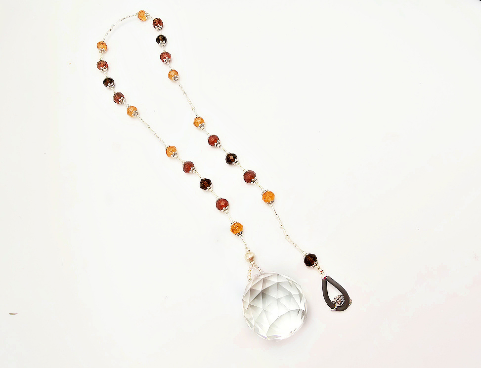 Brown Drop Sun Catcher Brown Drop Sun Catcher - Image 2