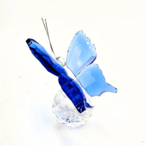Hello Indigo Halo Online Store Butterfly Sun Catcher Prism Blue (6cm)