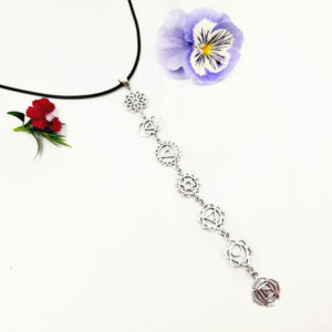 Chakra Symbol Necklace (W/Brass)