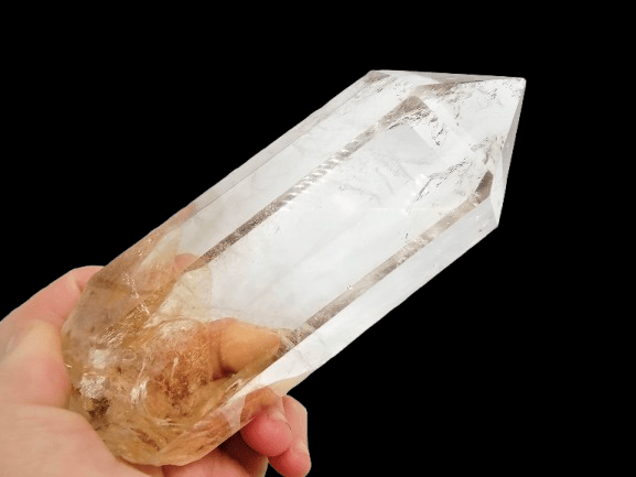 Clear Quartz Semi Polished Point A (596g) Clear Quartz Semi Polished Point A (596g) - Image 3
