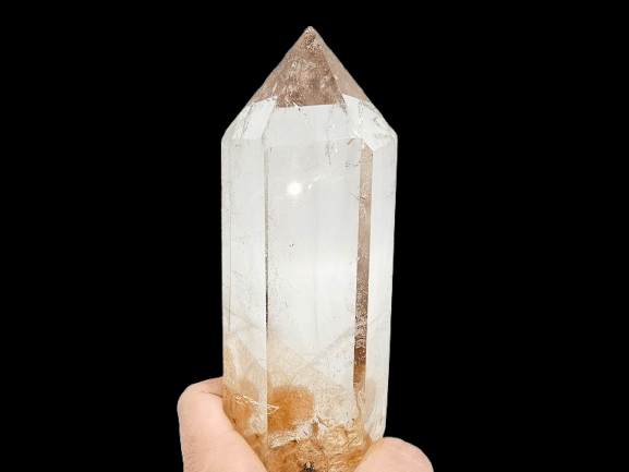 Clear Quartz Semi Polished Point A (596g) Clear Quartz Semi Polished Point A (596g)