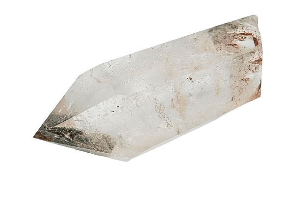 Clear Quartz Semi Polished Point C (556g) Chloride Inclusion Clear Quartz Semi Polished Point C (556g) Chloride Inclusion - Image 4