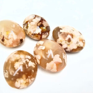 Hello Indigo Halo Online Store Flower Agate Palm Stone