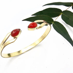 Goddess Bangle carnelian stone