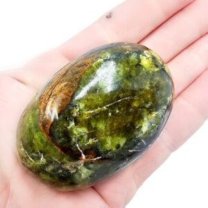 Green Opal Palm Stone E (136g) Rare