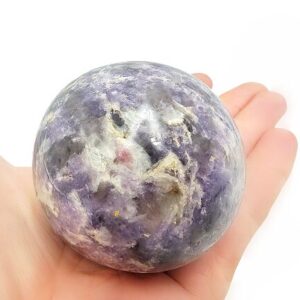 Lepidolite Sphere