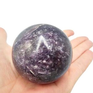 Lepidolite Sphere