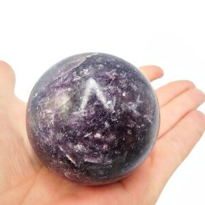 Lepidolite Sphere