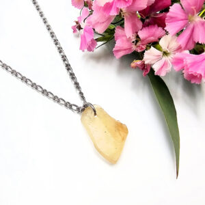 Libyan Desert Glass Necklace B (8g)