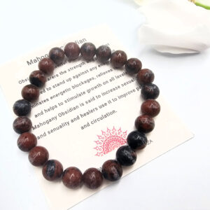 Mahogany Obsidian Bangle