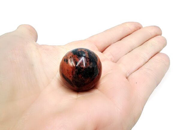 Mahogany Obsidian Sphere (2.5cm) Mahogany Obsidian Sphere