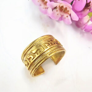 Mantra Ring - Brass