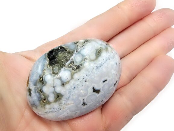 Ocean Jasper Palm Stone A (88g) Ocean Jasper Palm Stone