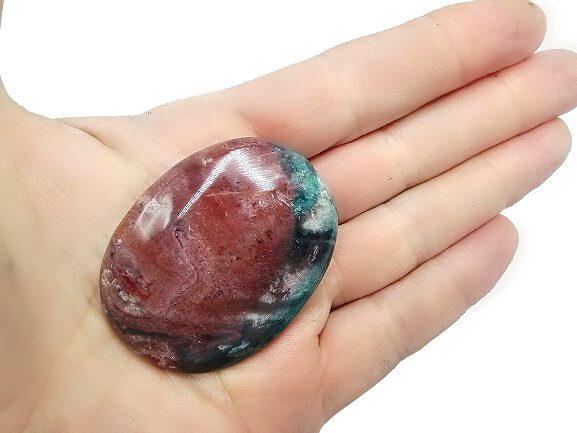 Ocean Jasper Palm Stone C (40g) Ocean Jasper Palm Stone