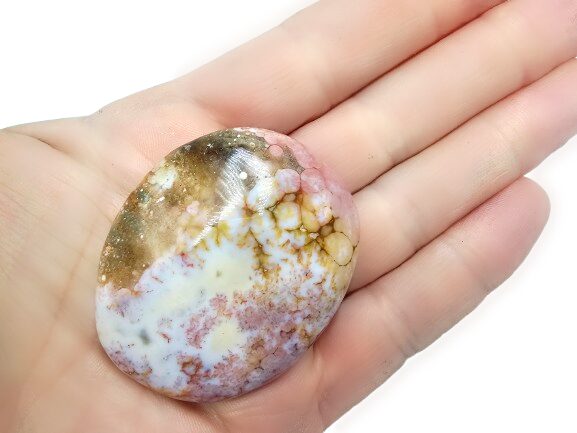 Ocean Jasper Palm Stone D (50g) Ocean Jasper Palm Stone