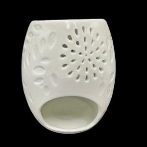 Oil Burner Ceramic Flower Burst (12cm)