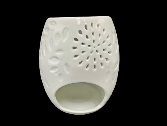 Oil Burner Ceramic Flower Burst (12cm) Oil Burner Ceramic Flower Burst (12cm)
