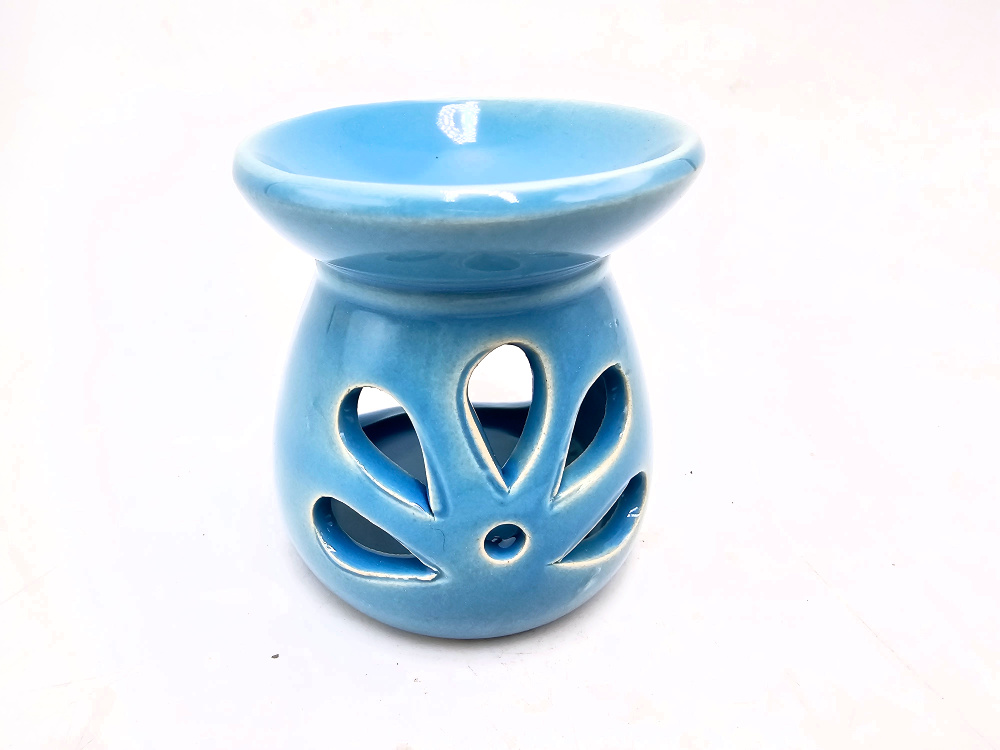 Oil Burner Ceramic Round Blue (6.5cm) Oil Burner Ceramic Round Blue (6.5cm)