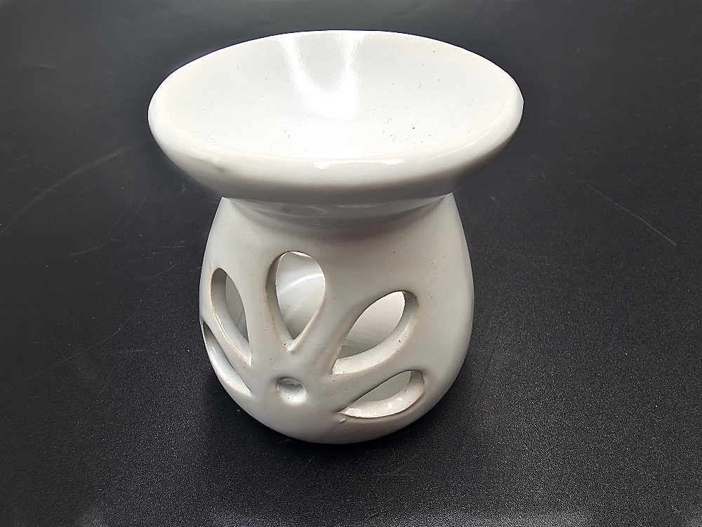 Oil Burner Ceramic Round White (6.5cm) Oil Burner Ceramic Round White (6.5cm)