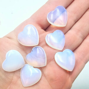 Opalite Heart Flat (2cm)
