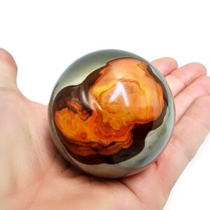 Polychrome Jasper Polished Sphere E (238g)