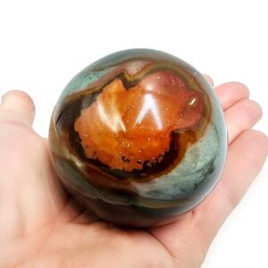 Polychrome Jasper Polished Sphere F (328g)