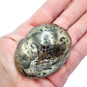 Pyrite Palm Stones (6.5cm)