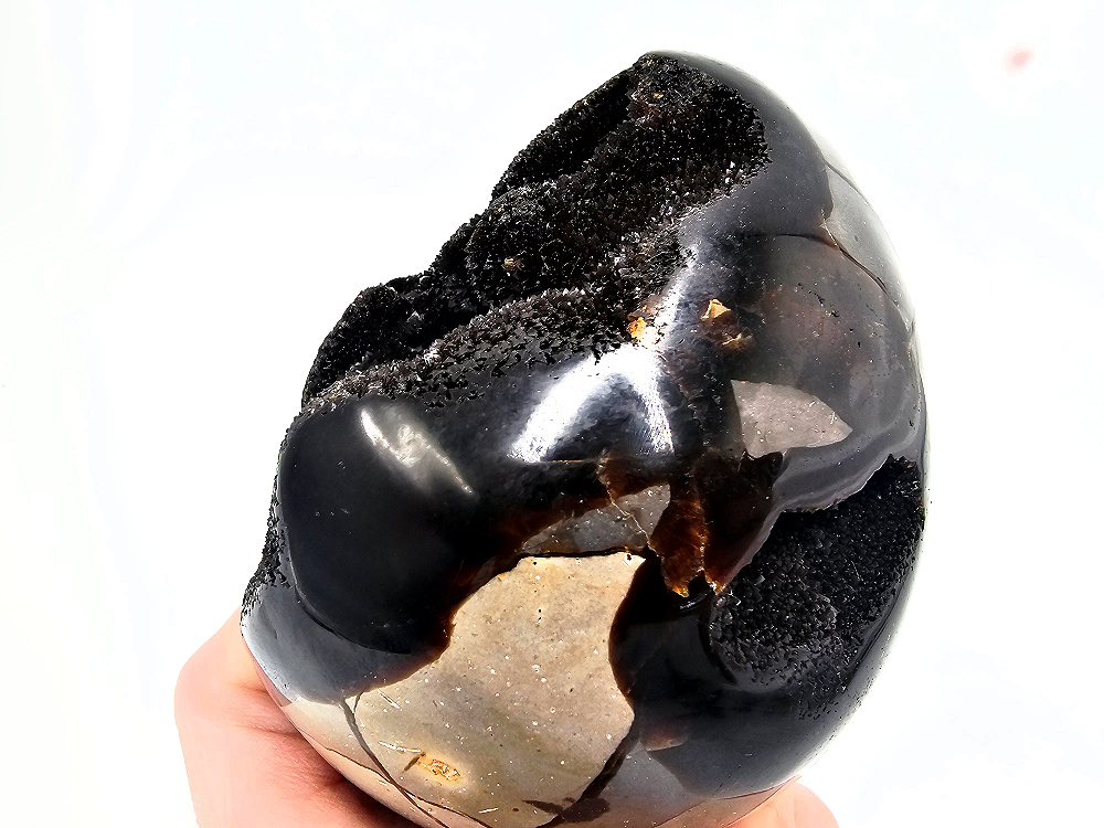 Septarian Geode (Dragon Egg) A 1.15kg Septarian Geode (Dragon Egg) A 1.15kg - Image 3