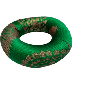 Singing Bowl Cushion Green (10cm)