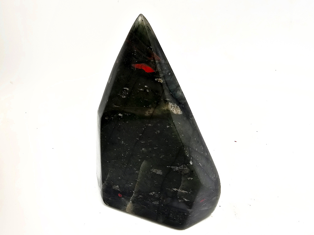 Swazi Bloodstone Polished Point C (448g) Swazi Bloodstone Polished Point C (448g) - Image 2