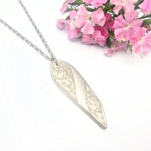 Vintage Spoon Necklace Blossom Trail