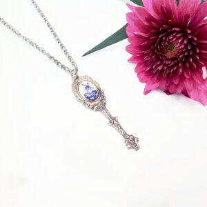 Vintage Spoon Necklace Dutch Windmill