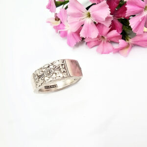 Vintage Spoon Ring - Wild Bloom (XL)