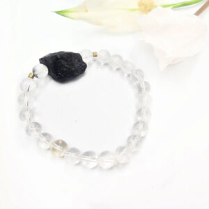 Black Tourmaline Amplified Bangle