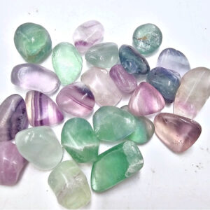 Rainbow Fluorite Tumble Stone
