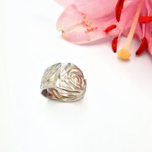 Vintage Spoon Ring - Rose (M)