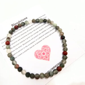 Bloodstone Bangle (4mm)