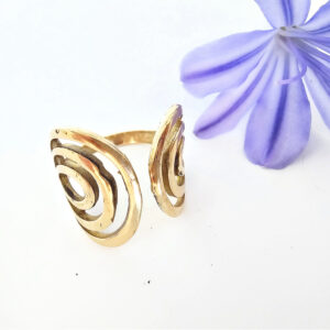 Double Circle Ring (Brass)